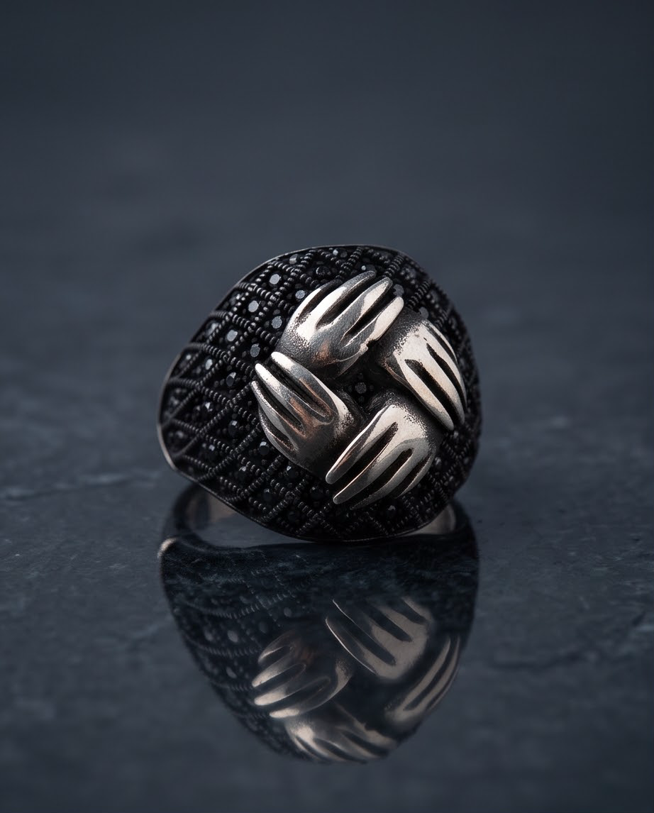 Men Ring 925 Silver