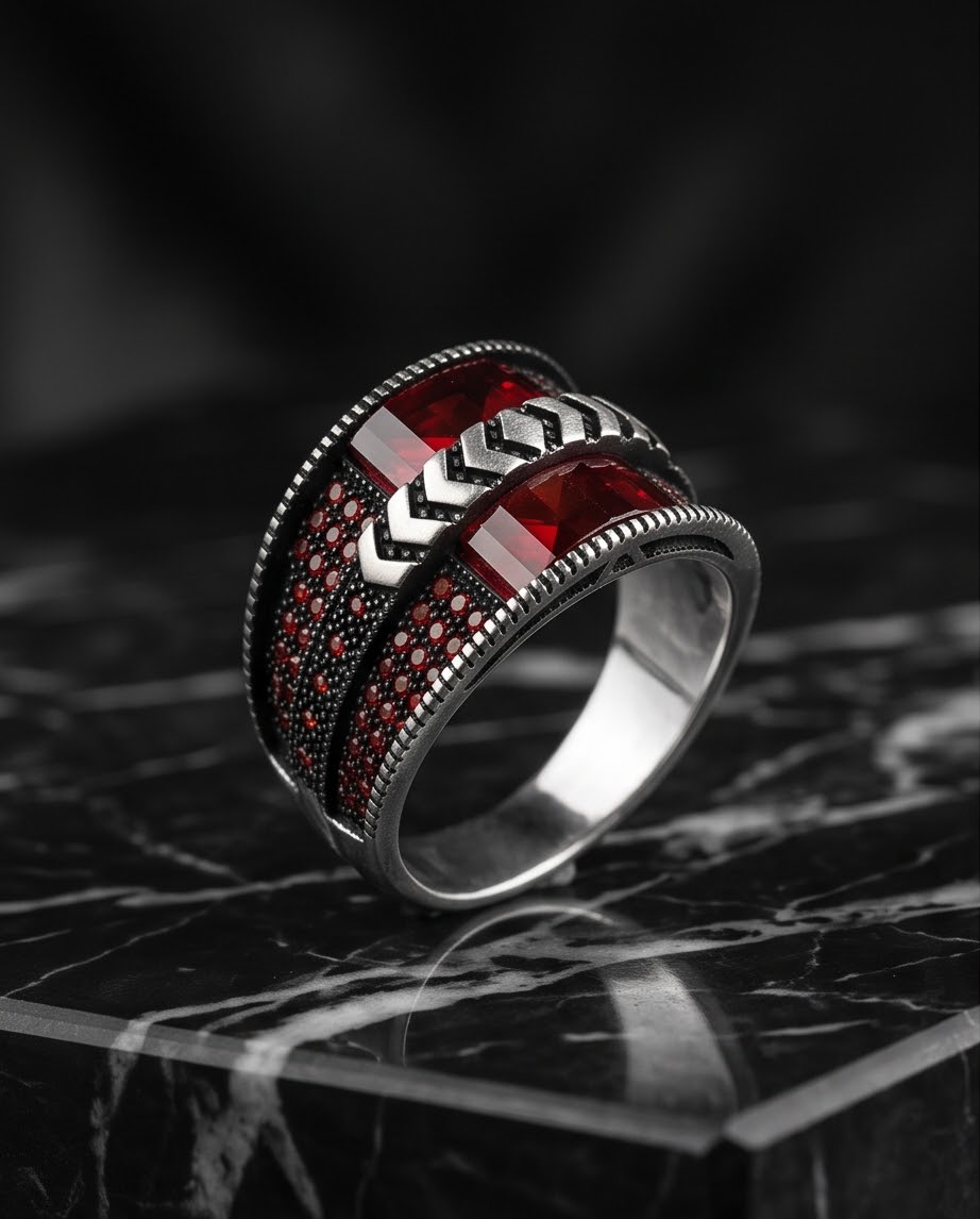 Men Ring 925 Silver