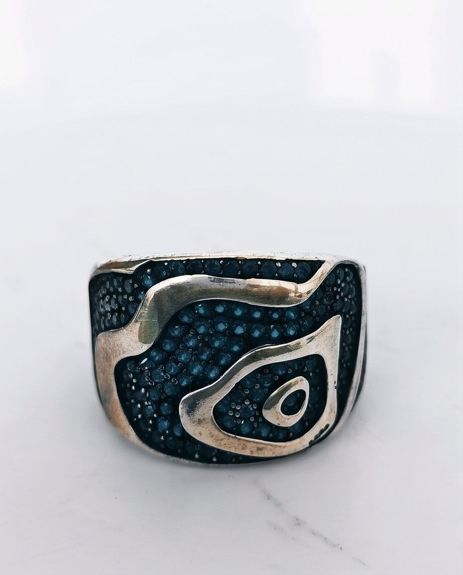 Men Ring 925 Silver