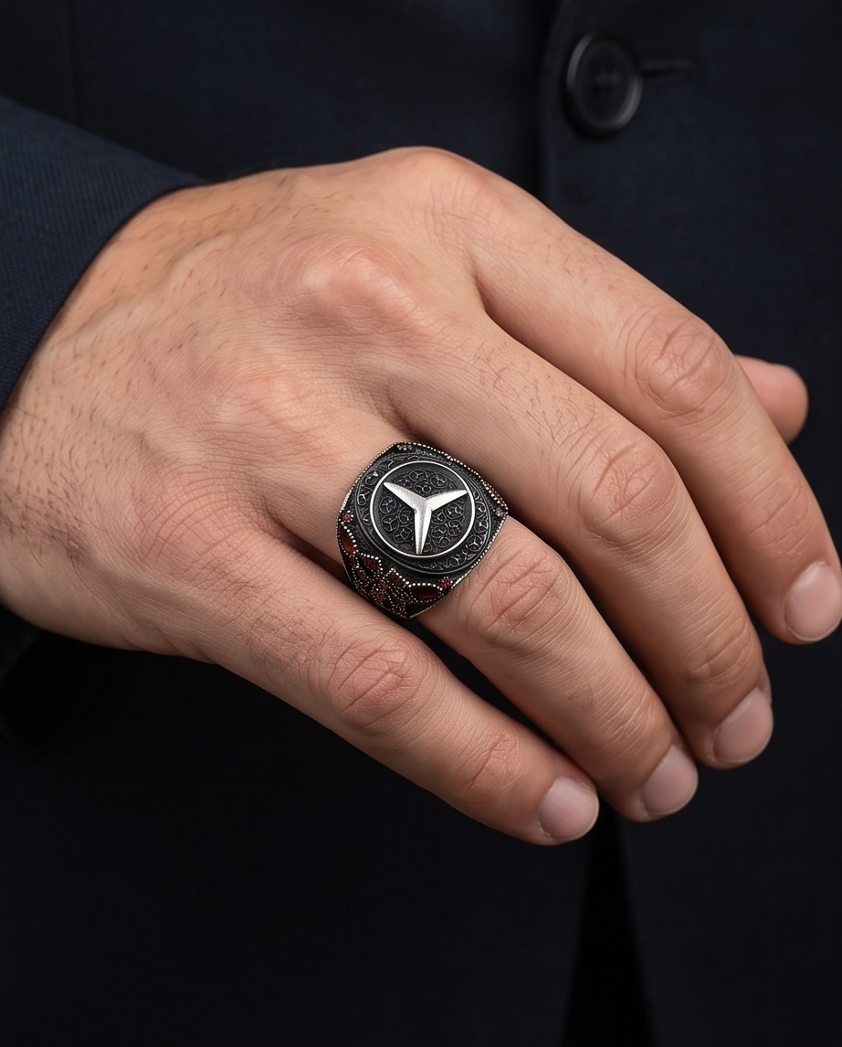 Men Ring 925 Silver