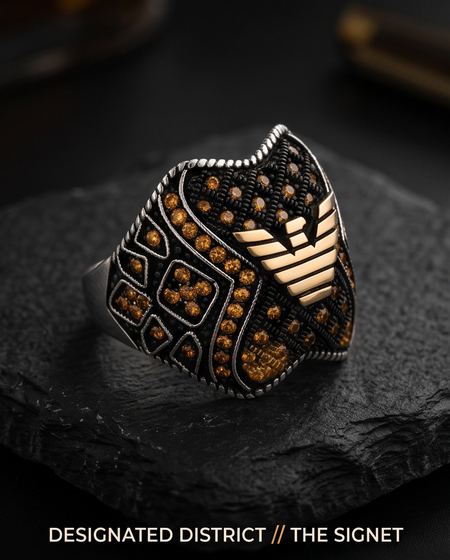 Men Ring 925 Silver