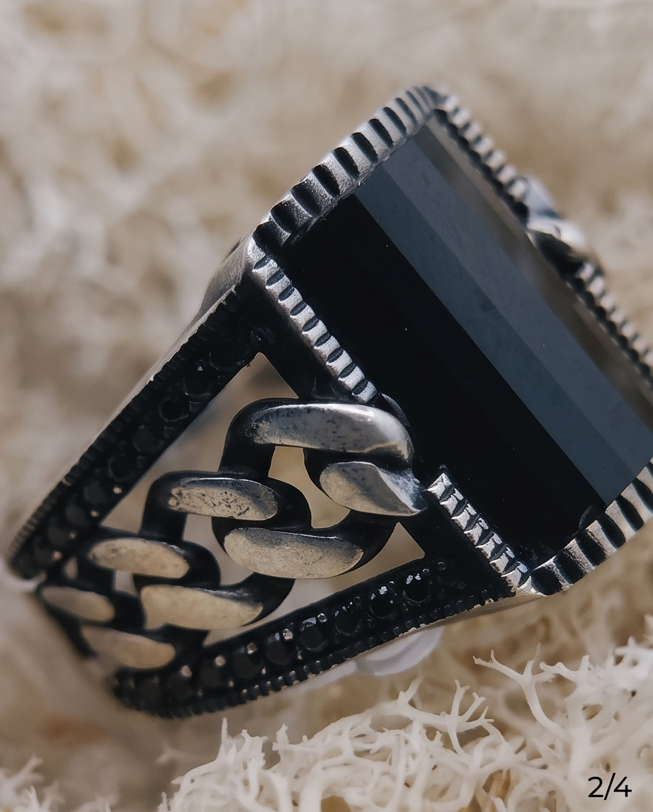 Men Ring 925 Silver