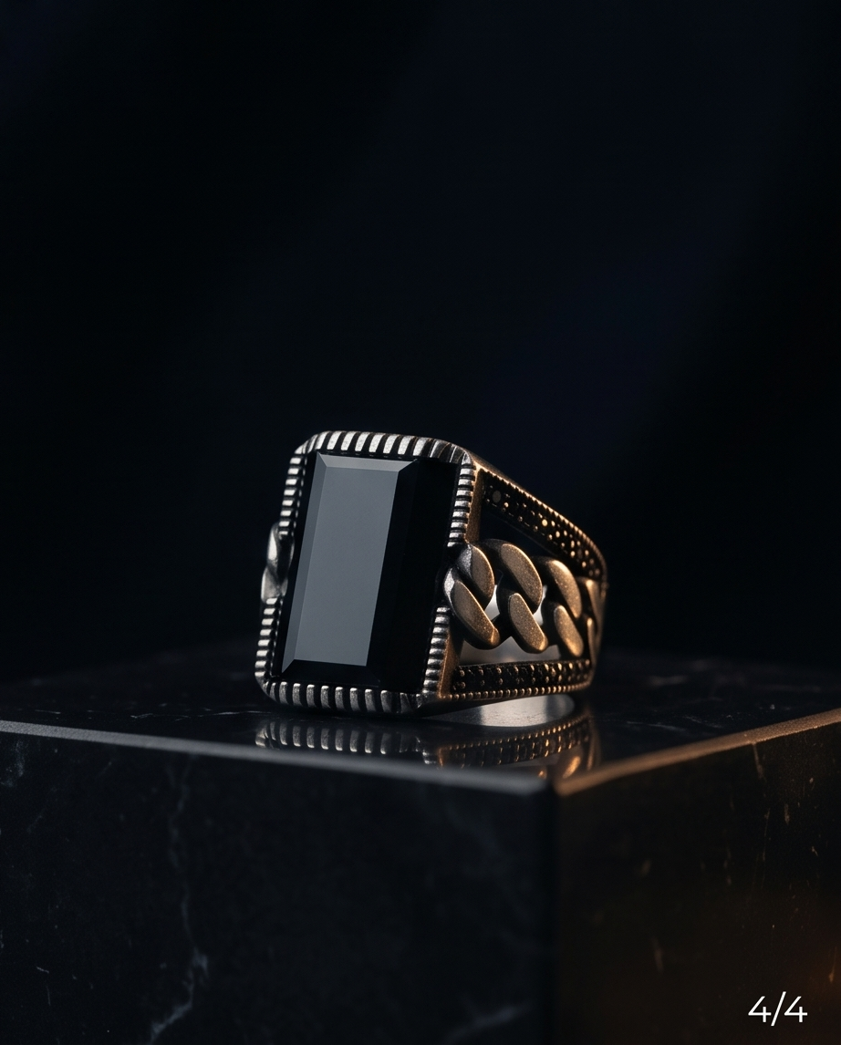 Men Ring 925 Silver