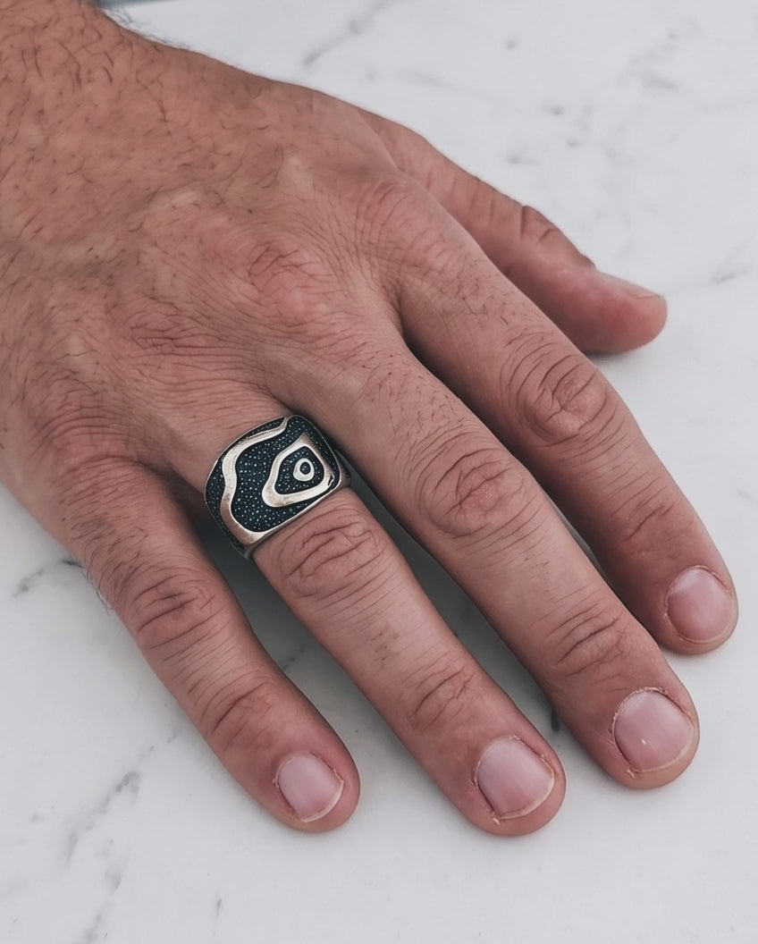 Men Ring 925 Silver