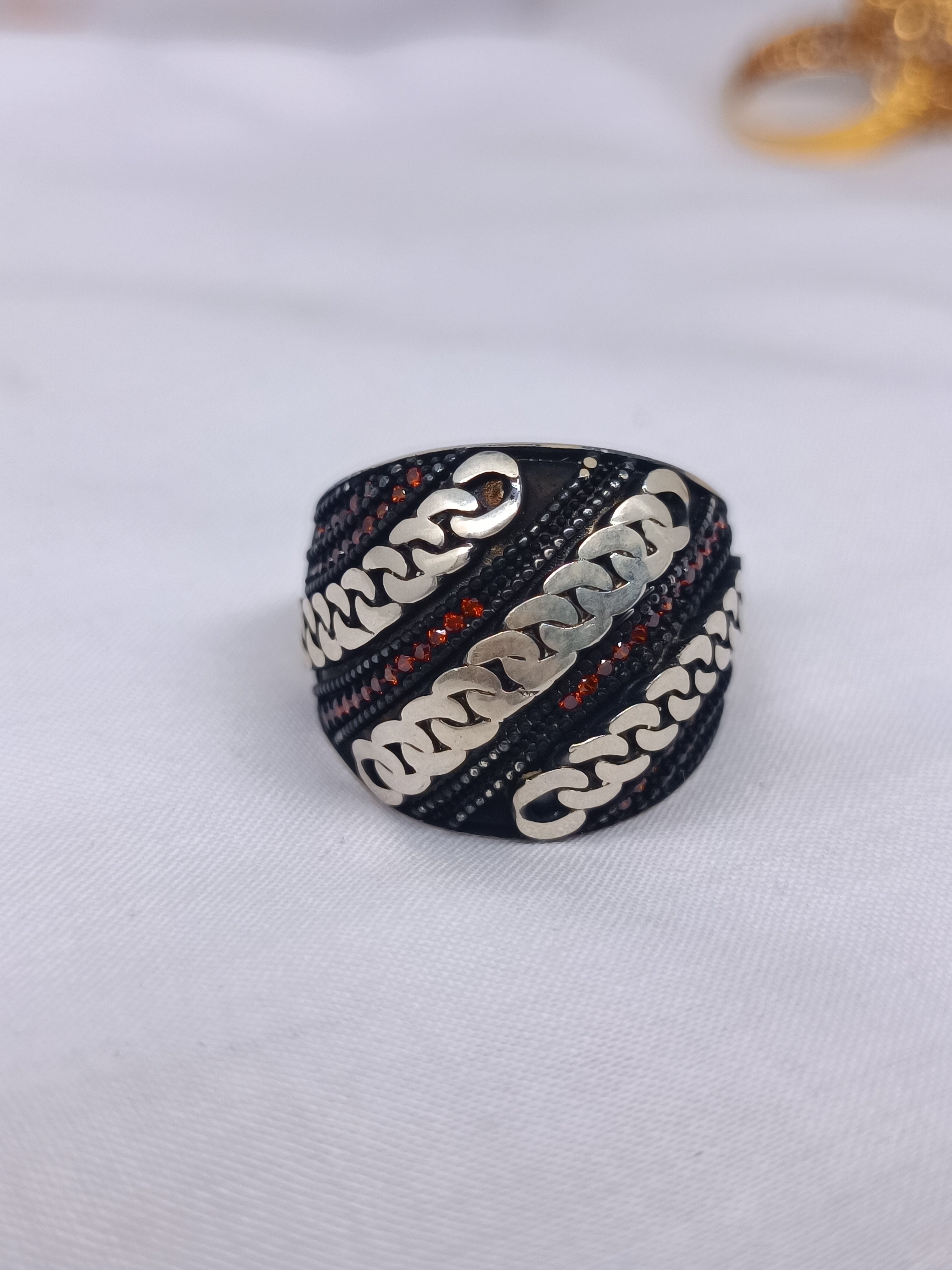 Men Ring 925 Silver