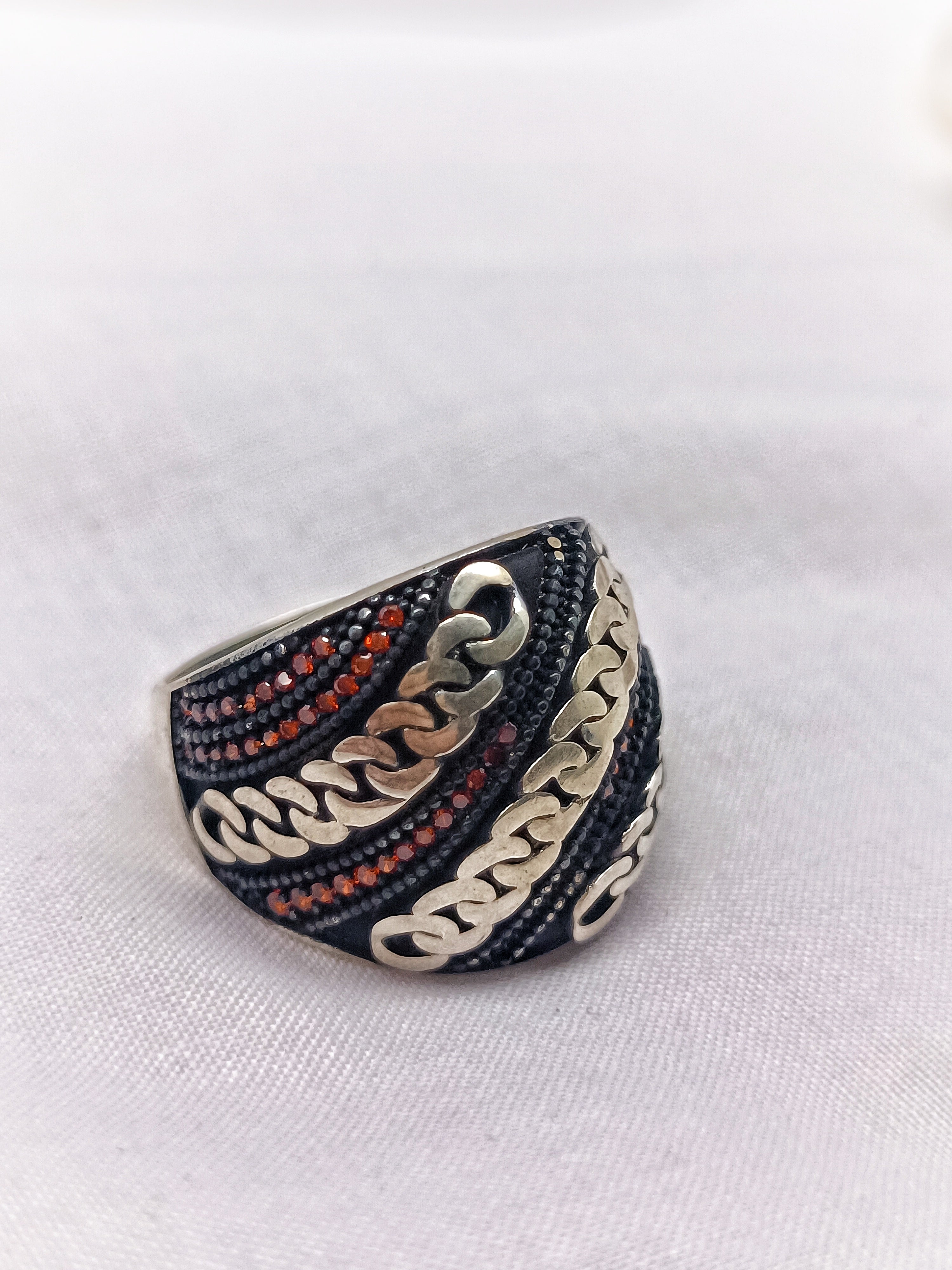 Men Ring 925 Silver