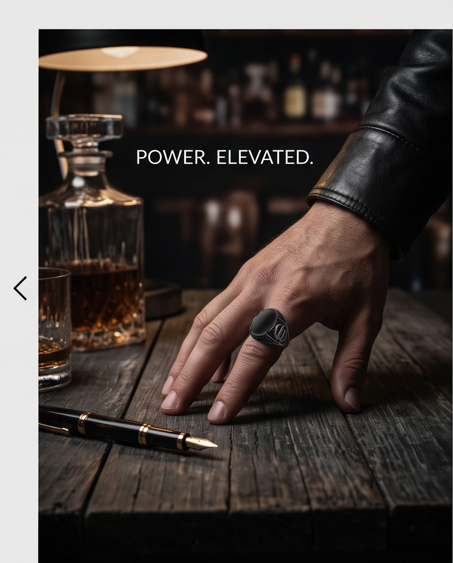 Men Ring 925 sterling Silver